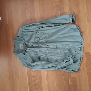 American Eagle Girlfriend Button Down